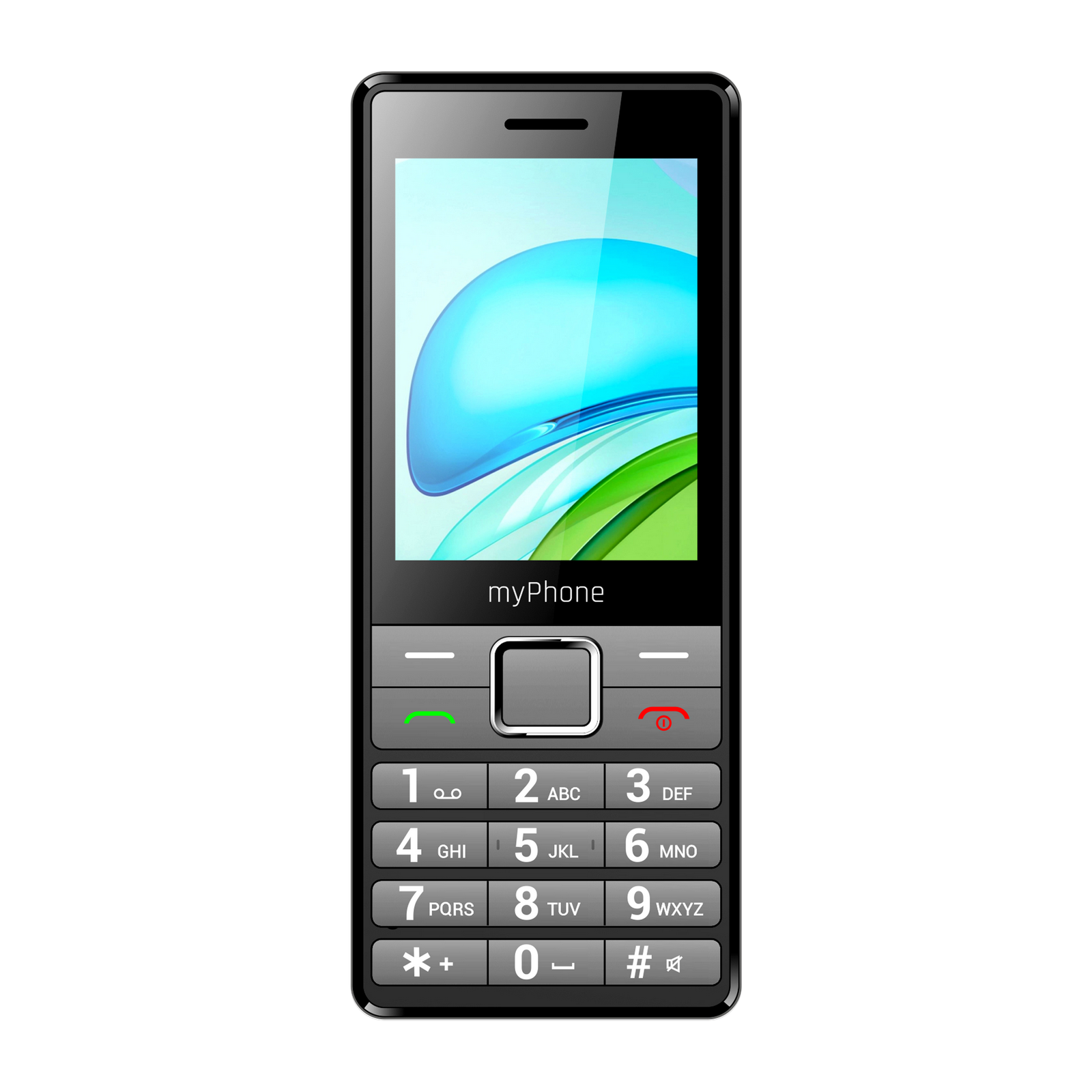 myPhone 7340 LTE, Silver, 2.8 ", IPS