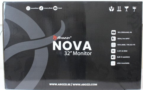 Arozzi Nova, 32 ", IPS, QHD