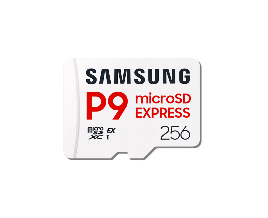 Samsung P9 Express — MicroSD Card, 256 GB, microSDXC, Flash memory class U3, V30, A1