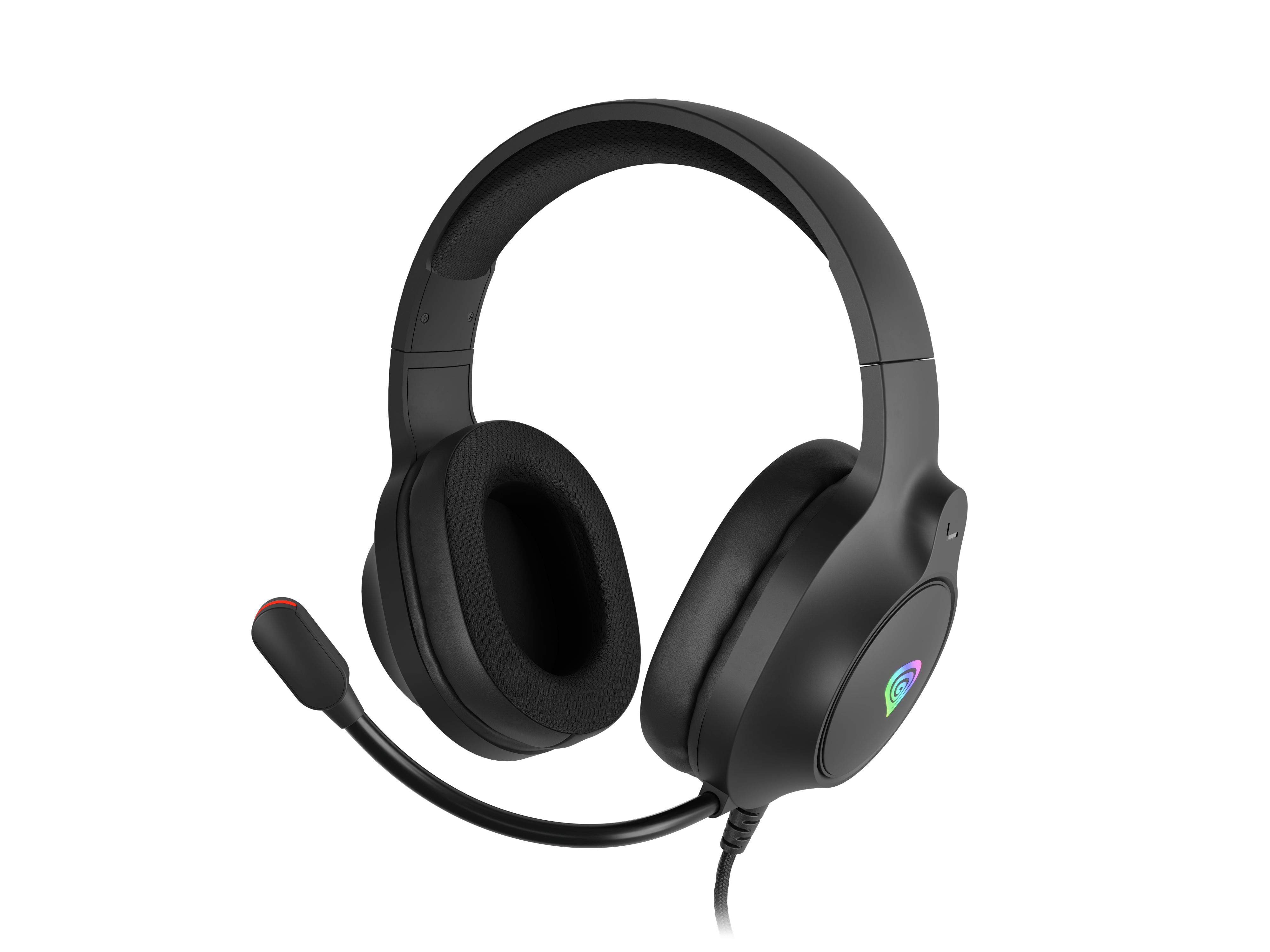 Genesis Neon 213 RGB — Gaming Headset, Wired, Over-Ear, Microphone