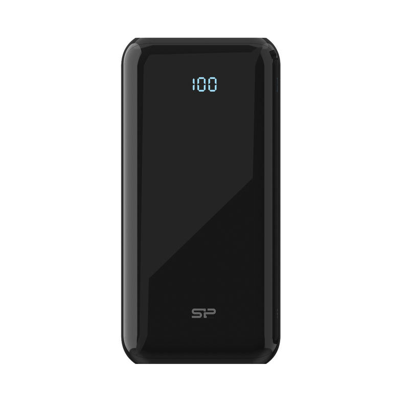 Silicon Power QS28 — Power Bank, 20000 mAh, Black