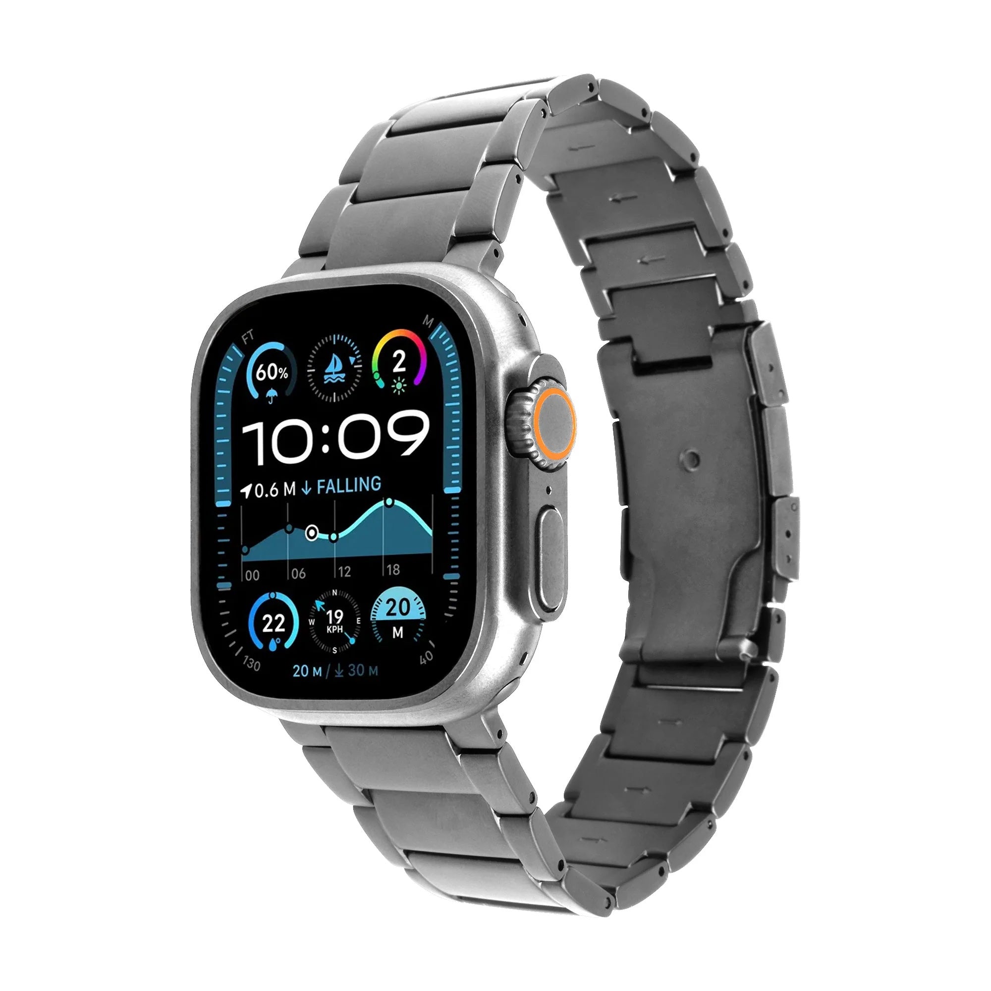 Fixed, Natural Titanium