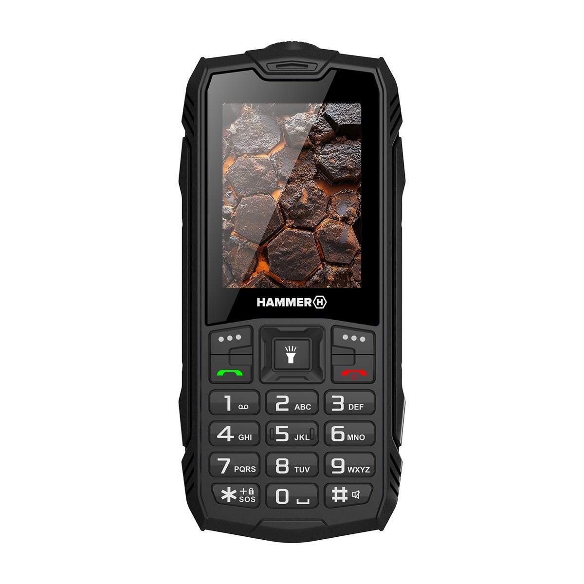 Hammer ROCK LTE, Black, 2.4 ", IPS