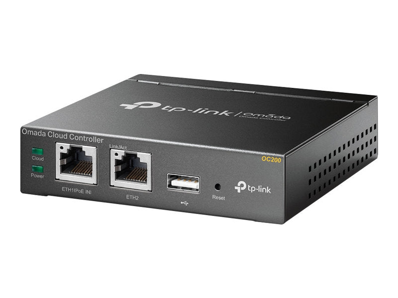 TP-LINK OC200 — Omada Hardware Controller, 10/100 Mbit/s, Ethernet LAN (RJ-45) ports 2, MU-MiMO No
