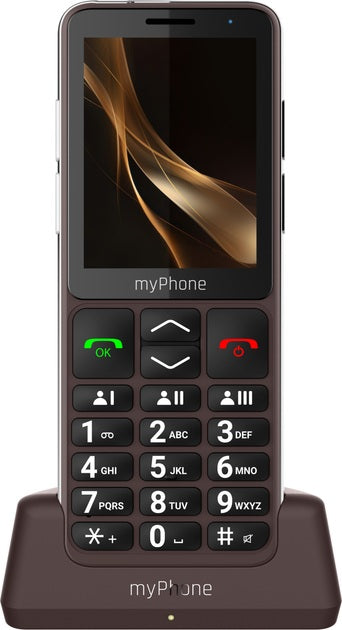 myPhone Bueno LTE Praline Collection, Brown, 2.8 ", IPS