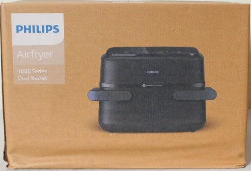 Philips NA150/00 1000 Series — Airfryer Dual Basket, Philips Airfryer Dual Basket, Power 2450 W, Capacity 7 L