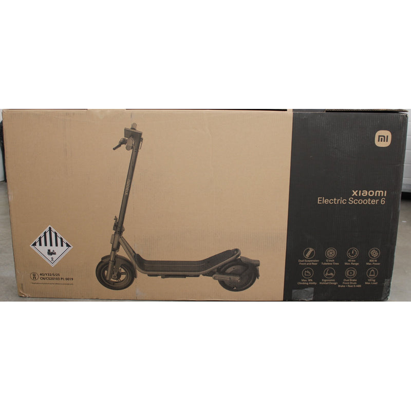 Xiaomi Electric Scooter 6 GL, Xiaomi 24 month(s)