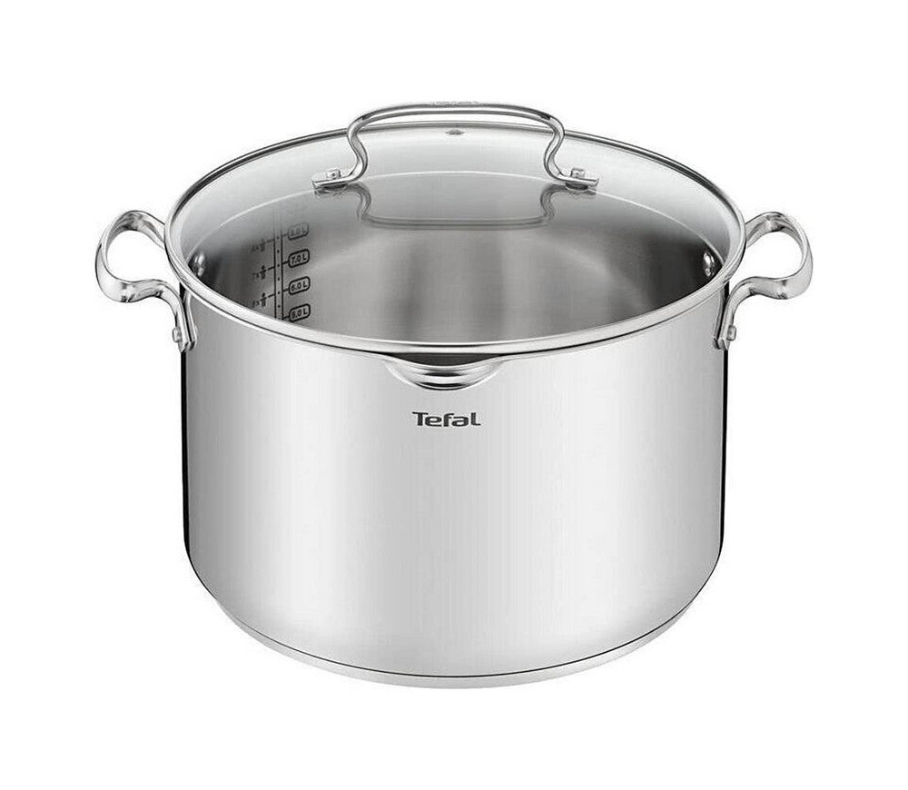 TEFAL Pot G7196455 Duetto+, Stainless steel, Dishwasher proof, Lid included