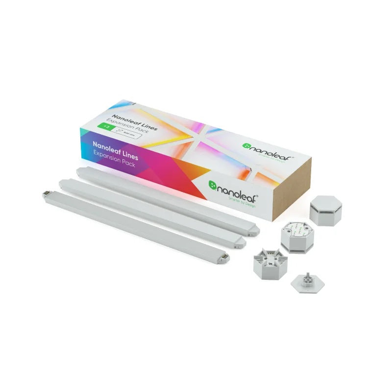 Nanoleaf Lines Expansion Pack (3 panels), 16M+ colors