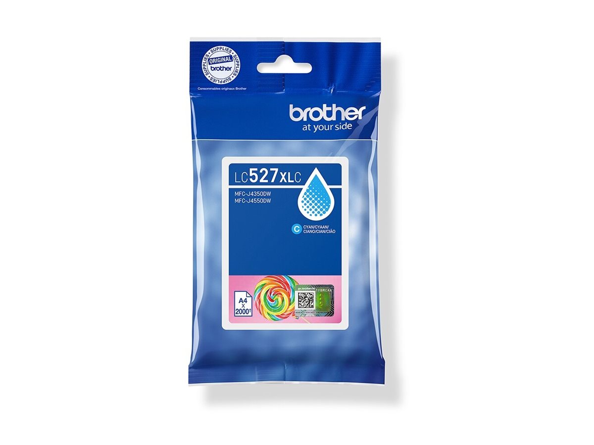 Brother LC527XLC, Ink Cartridge, Cyan