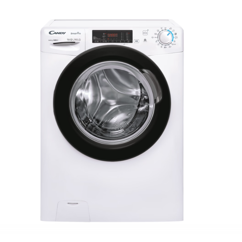 Candy CSHW4645TWB3/1-S — Washing Machine with Dryer, Energy efficiency class C/E, Front loading, Washing capacity 6 kg
