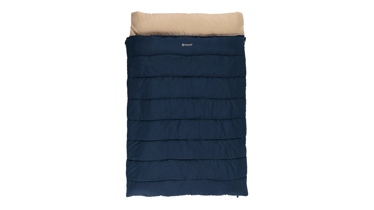 Outwell Contour Lux Deep Blue, Sleeping Bag, 220 x 145 cm, Temperature -22 to 12 °C