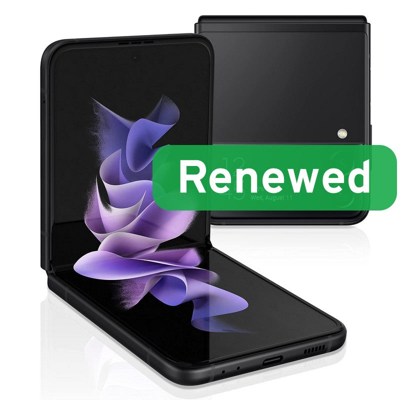 Samsung Renewed Grade C — Galaxy Z Flip 3, Phantom Black, 6.7 ", 128 GB