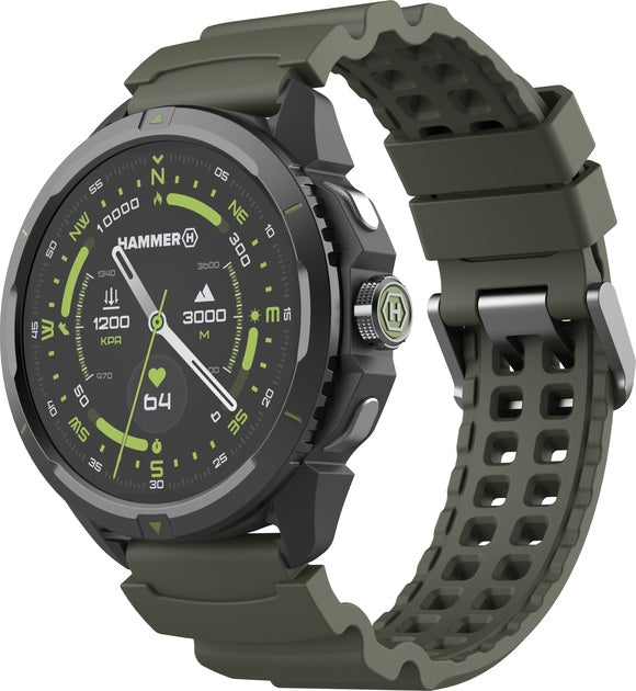 Hammer Watch 2, Smart watch, AMOLED, 1.5”