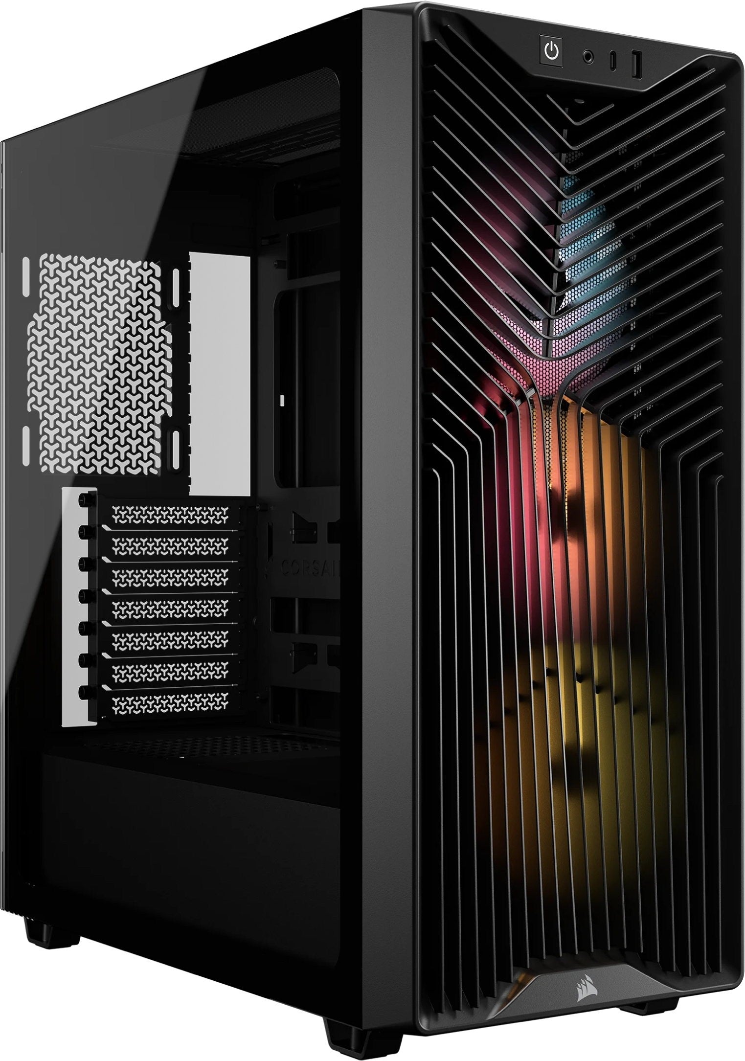 Corsair 3200D RS — PC Case, Black, Mid-Tower