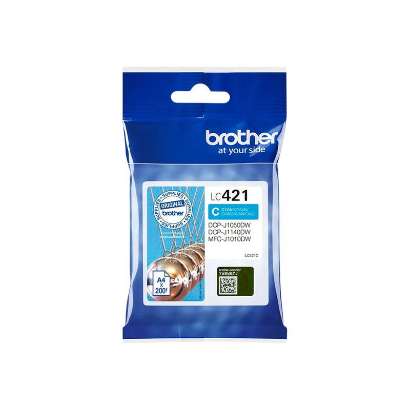 Brother LC421C, Ink Cartridges, Cyan