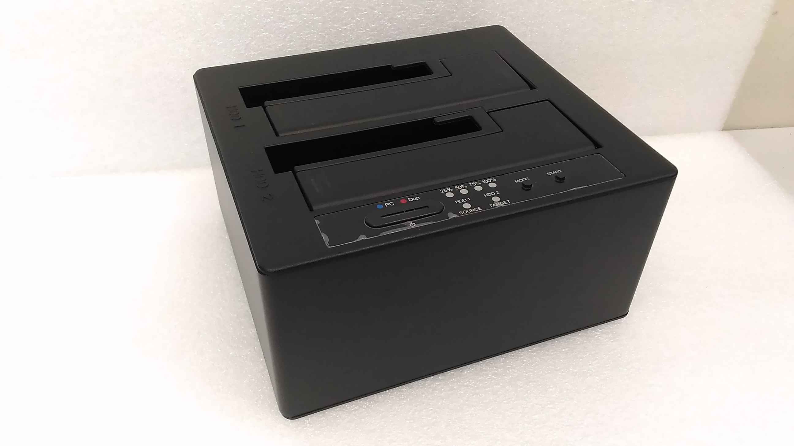 Raidsonic IB-121CL-C31 CloneStation for 2x HDD/SSD with USB 3.1 (Gen 2) Type-C — Icy Box