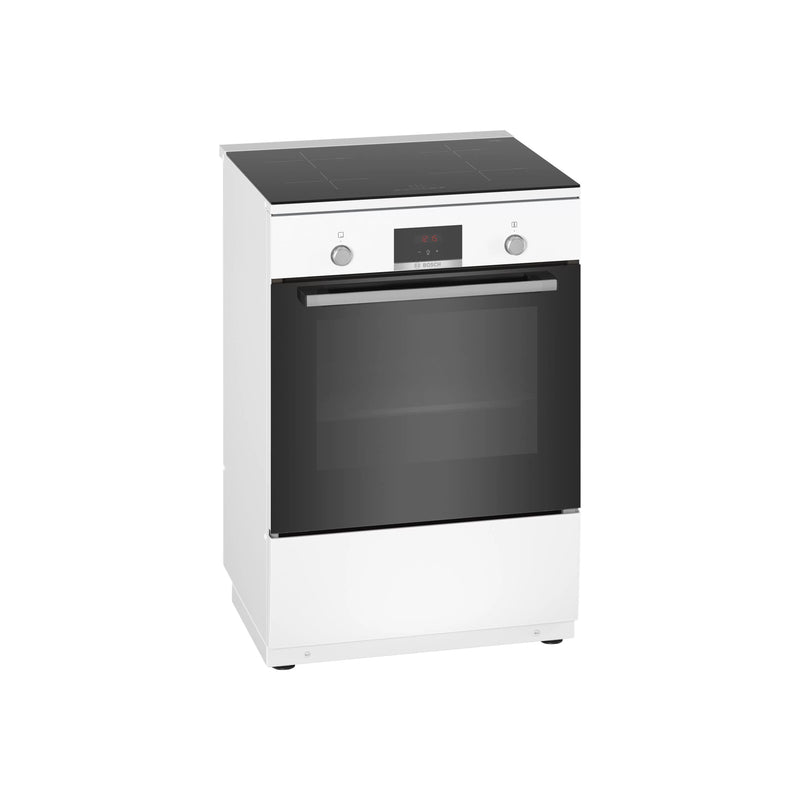 Bosch Cooker HLN39A020, Hob type Induction, Oven type Electric, White