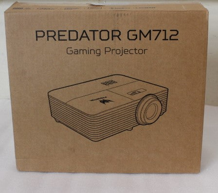 Acer Projector PREDATOR GM712, SALE OUT. Acer, 4K UHD (3840 x 2160), 3600 ANSI lumens