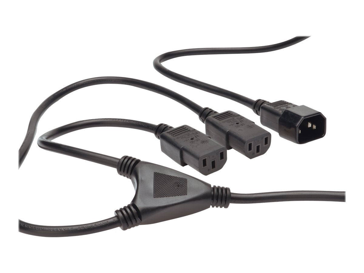 Digitus AK-440400-017-S — Y-power Cord Connection Cable