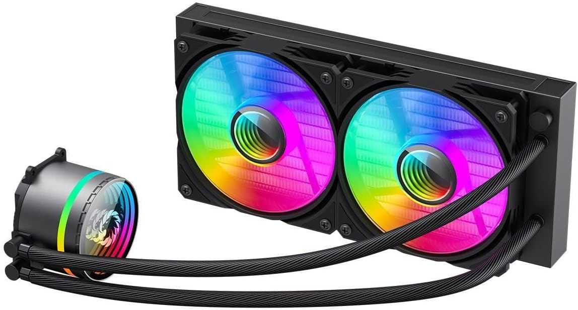 Gamemax ICEBURG 240 INFINITY — CPU Liquid Cooler, Black