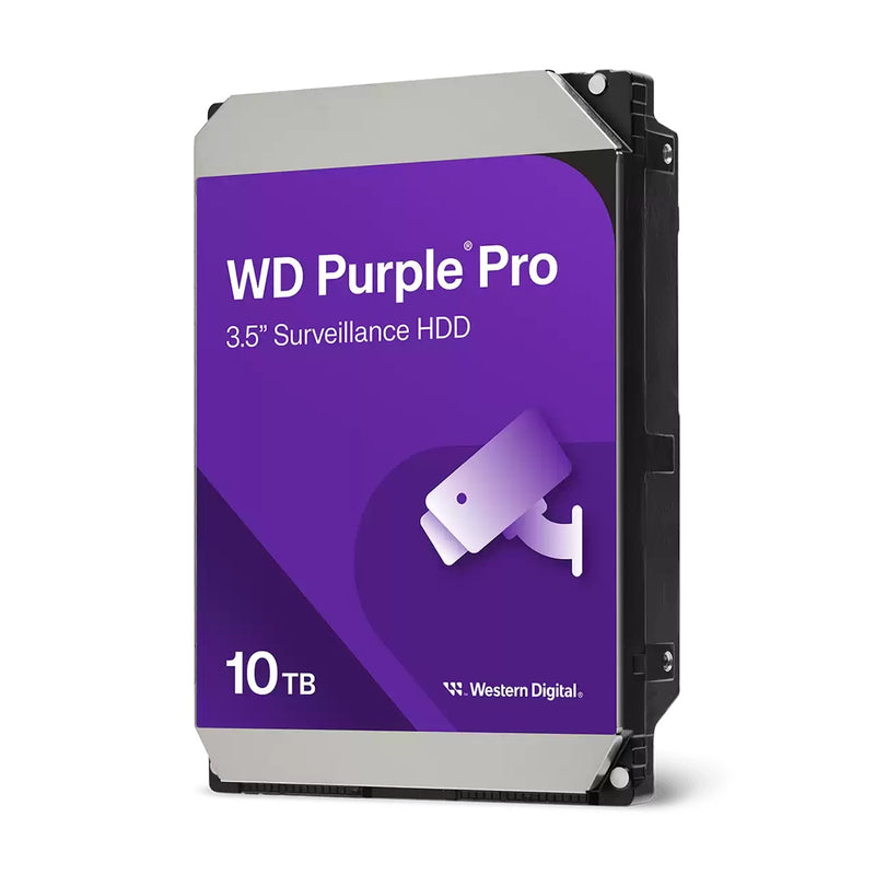Western Digital Purple Pro Surveillance — Smart Video Hard Drive, 7200 RPM, 10000 GB