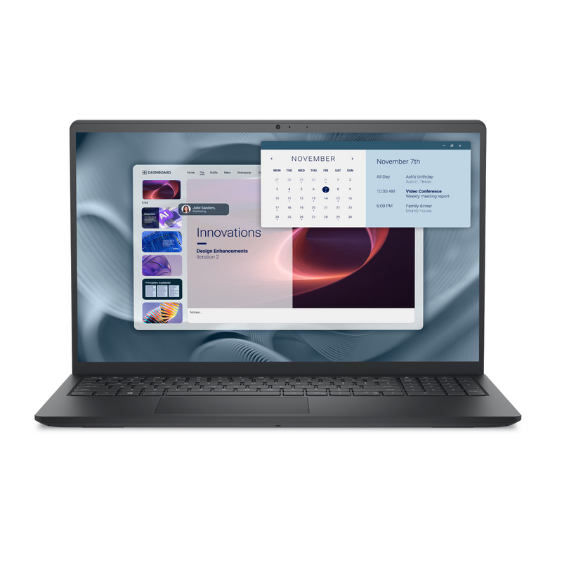 Dell Pro 15 Essential PV15250, Carbon Black, 15.6 ", WVA