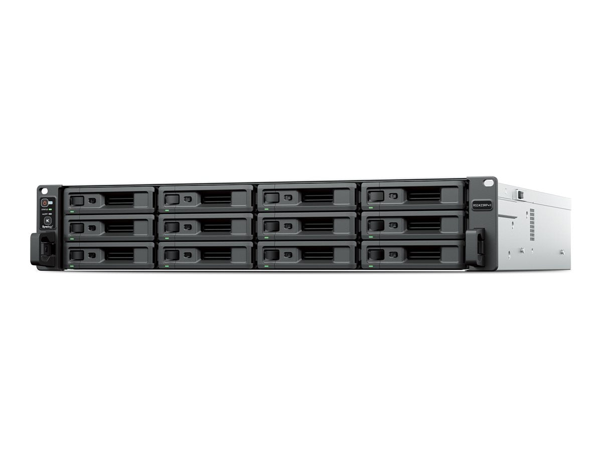 Synology RackStation RS2423RP+II — Efficient storage for centralized data management, AMD Ryzen, V1780B, 8 GB