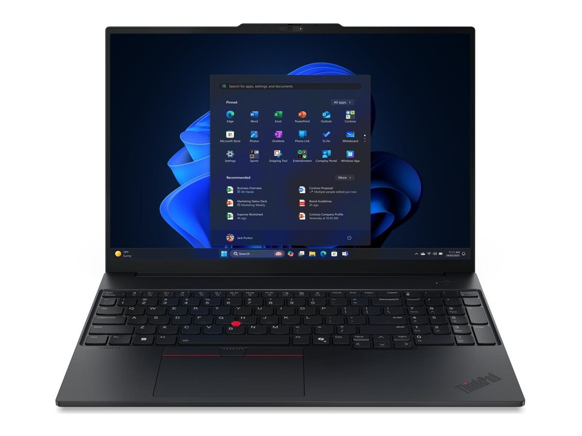 Lenovo ThinkPad E16 G3 Intel, Black, 16 ", IPS
