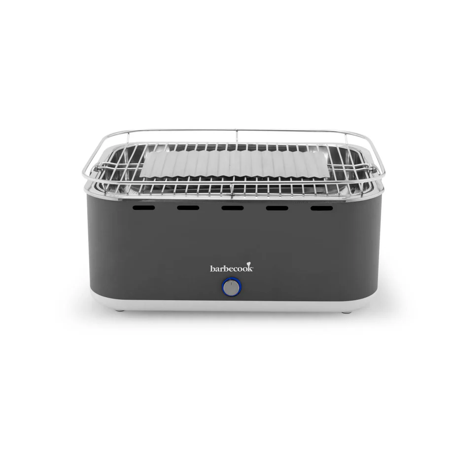 Barbecook BC-CHA-1015 — Charcoal Table Grill Carlo, 44 x 33 x 21 cm, Urban Grey