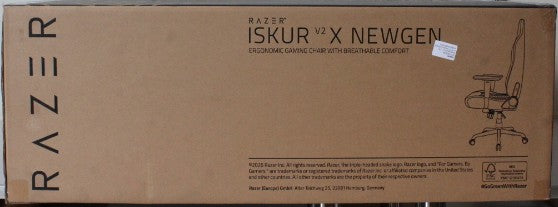 Razer Iskur V2 X NewGen, Gaming Chair, Black/Green, 36 month(s)