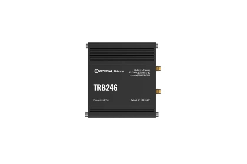 Teltonika TRB246 — Industrial 4G IoT Gateway, 10/100 Mbit/s, Ethernet LAN (RJ-45) ports 1, Mesh Support No