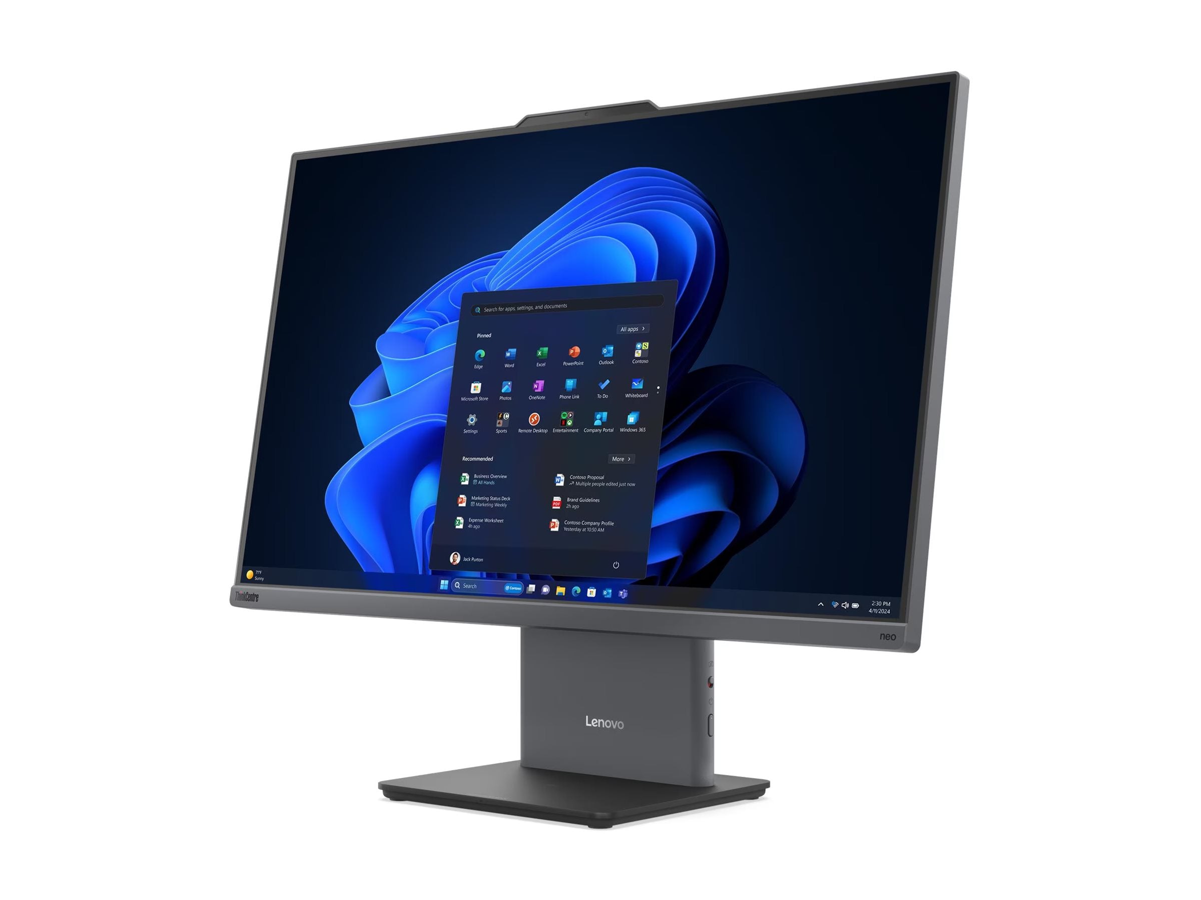 Lenovo ThinkCentre neo 50a 27 G6 LNL, Desktop, AIO, 27 "