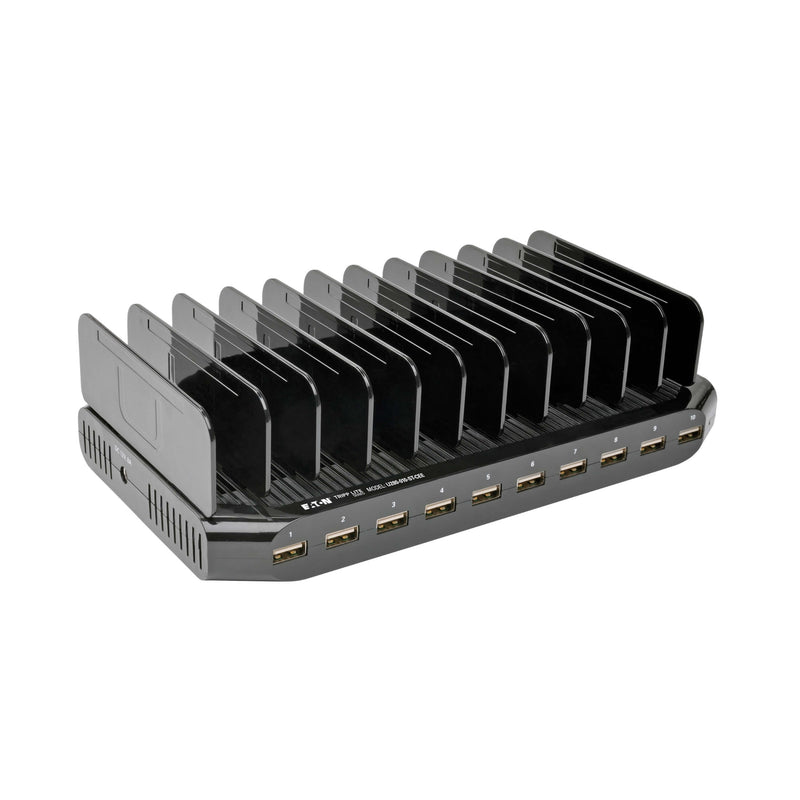 Eaton U280-010-ST-CEE — 10 Port USB Charging Station with Adjustable Storage, 96 W
