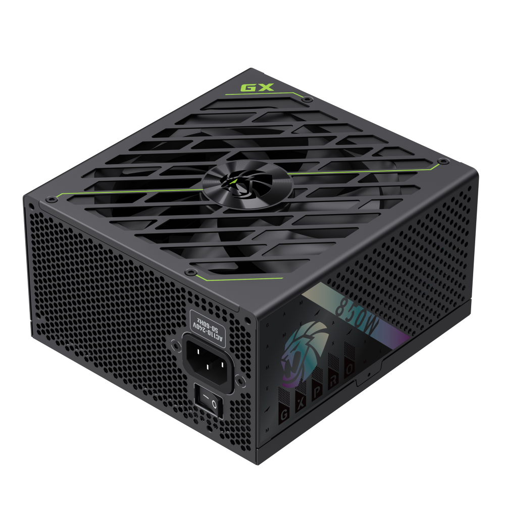 Gamemax PSU GX 850G, 850 W, Gold, Modular
