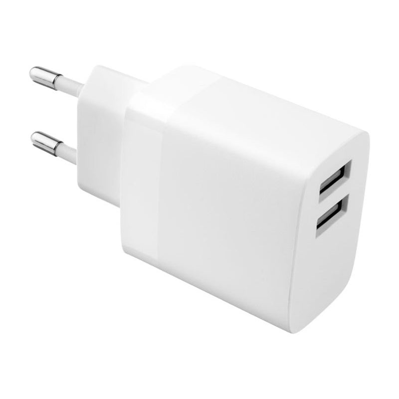 Fixed FIXC17N-2UC-WH — Dual USB Travel Charger 17W and USB/USB-C Cable