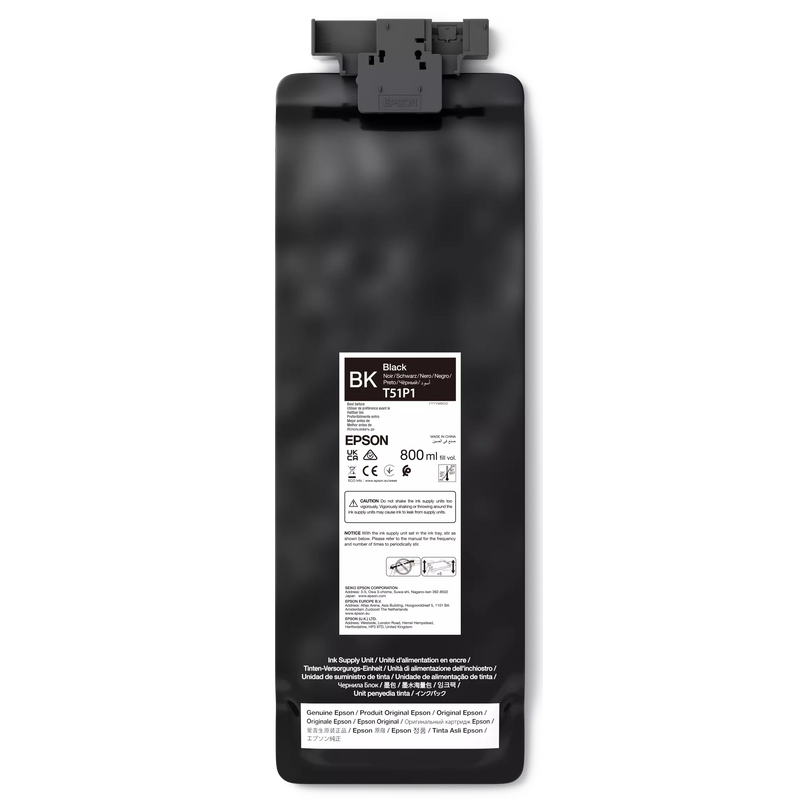 Epson UltraChrome GS3 T51P100, Ink pack, Black