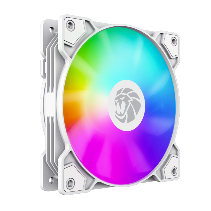 Gamemax FN12A-S5-W — Case Fan, White
