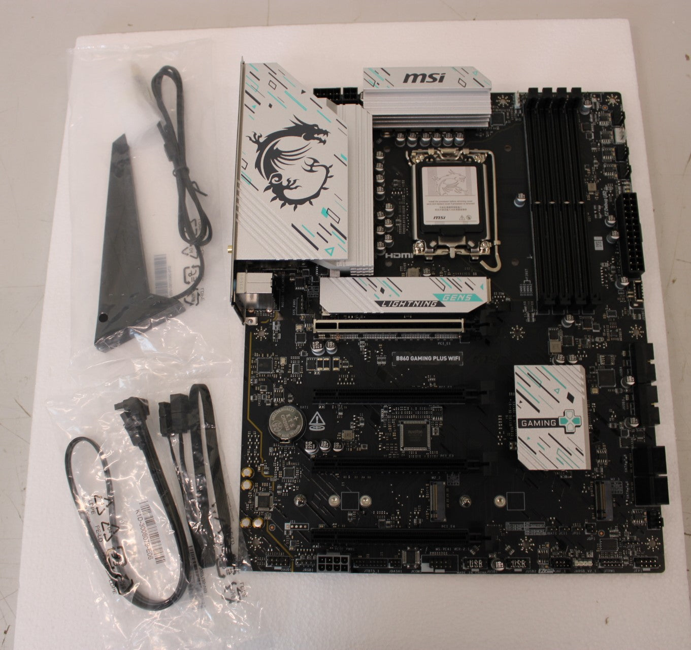 MSI B860 GAMING PLUS WIFI, Processor family Intel, Processor socket LGA1851, DDR5