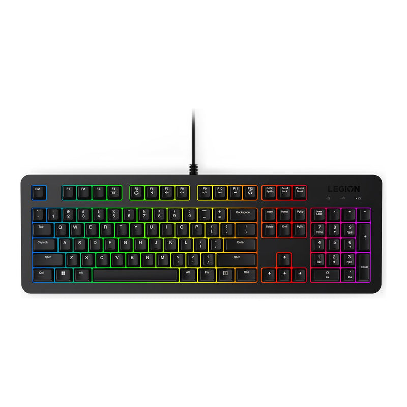 Lenovo Legion K310 RGB — Gaming Keyboard, Wired, US English, Membrane