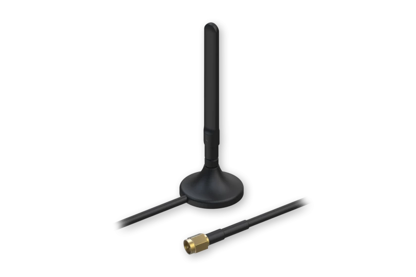 Teltonika PR1KS536 — 5G Mobile Antenna, Magnetic, Gain 3.6 dB, 617-960/1400-2690/3300-5900 GHz