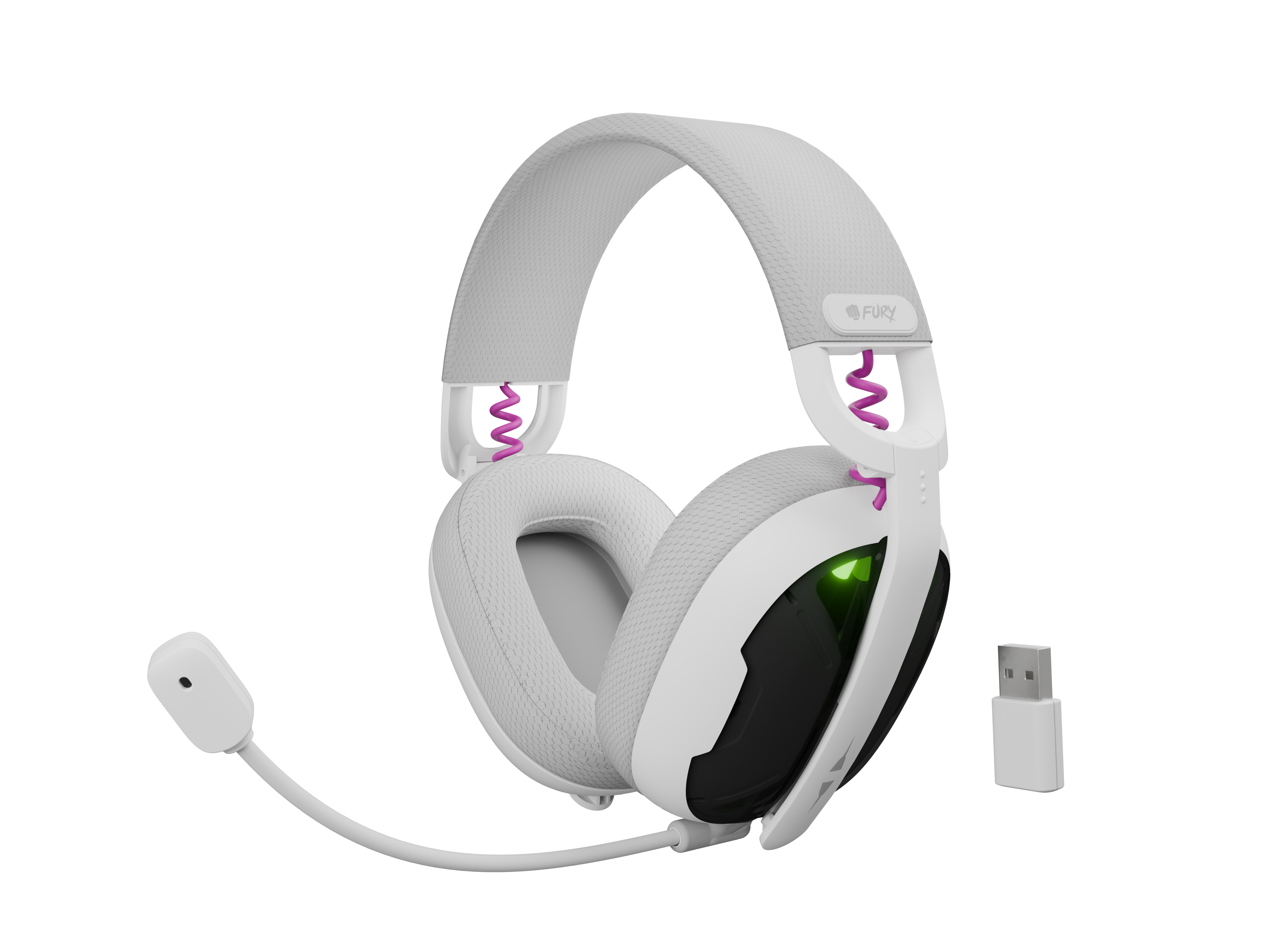 Fury Fukiya F6 — Gaming Headset, Bluetooth, Over-Ear, Microphone