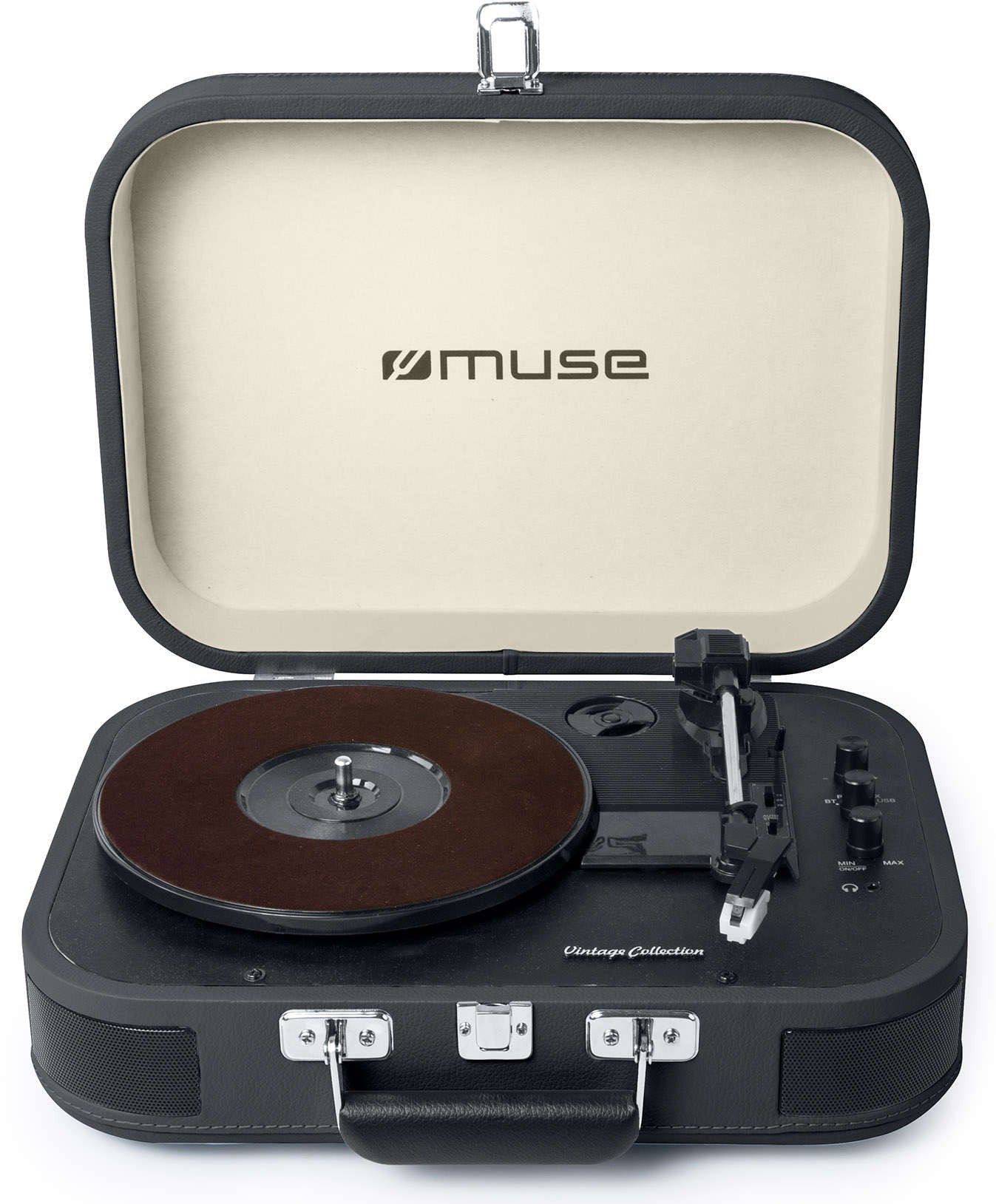 Muse MT-201 DG — Turntable Stereo System, USB port, AUX in