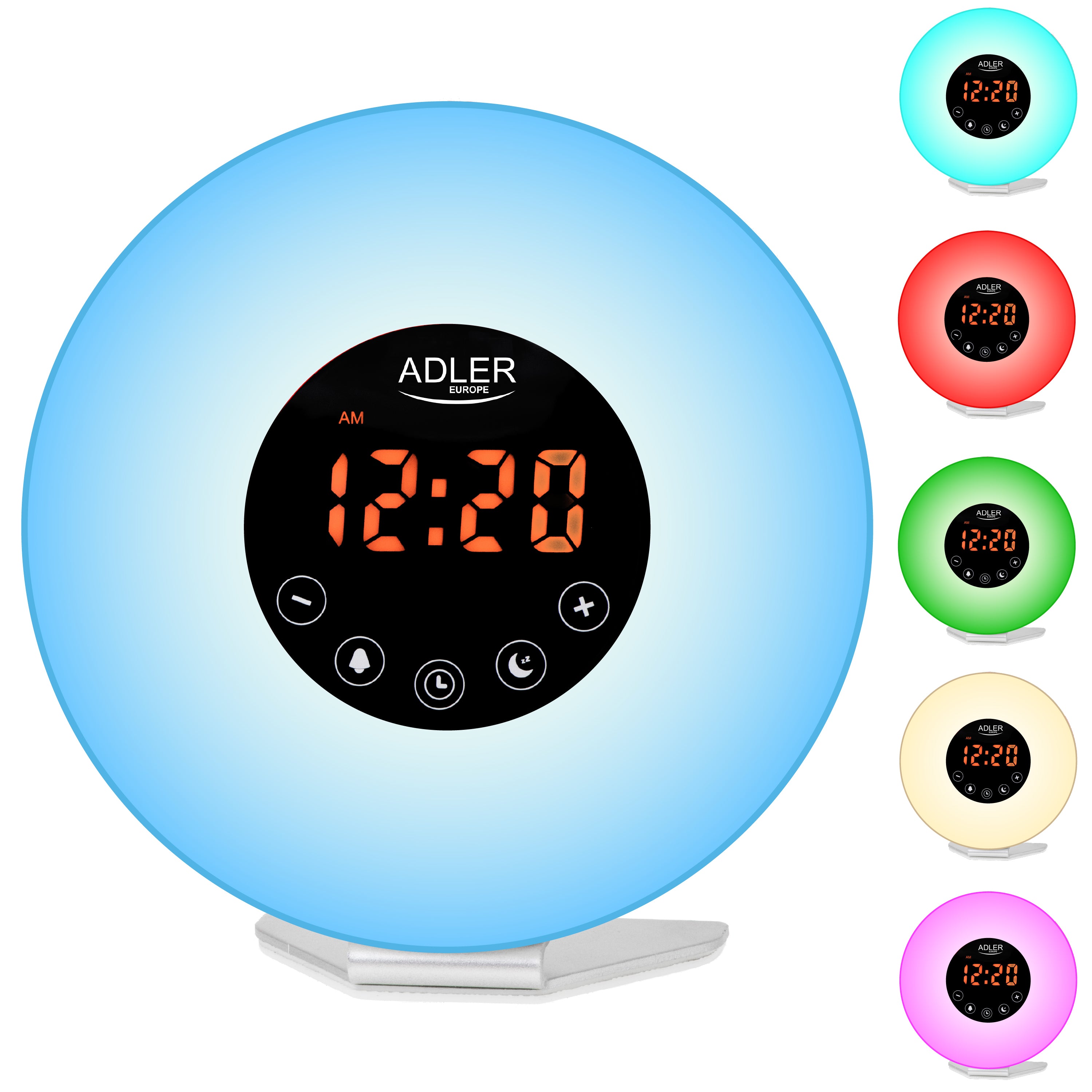 Adler AD 1916 — Wake-Up Light Alarm Clock