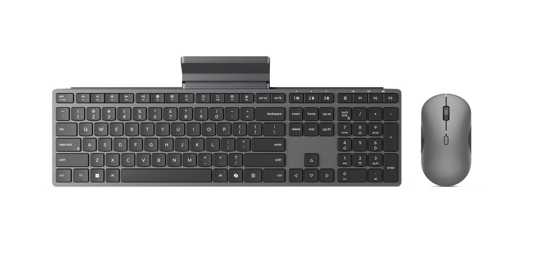 Lenovo 700 Modern Multi-Device, Keyboard and Mouse Set, Wireless, Mouse included
