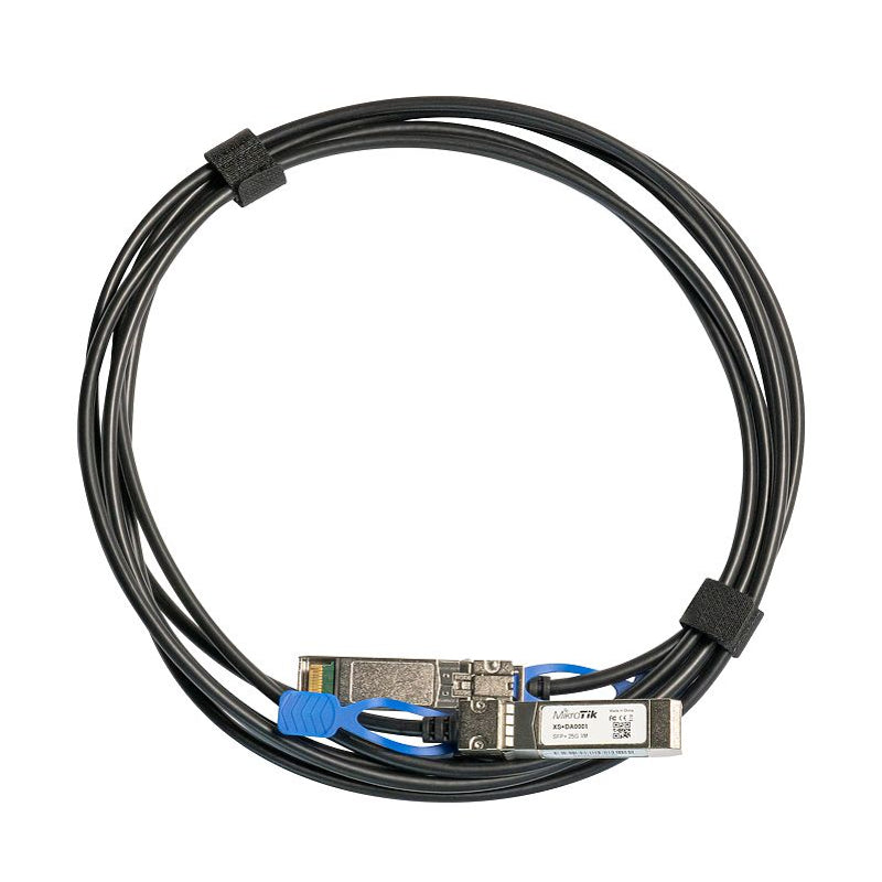 MikroTik XS+DA0001 — 25GBase Direct Attach Cable, SFP/SFP+/SFP28, Maximum transfer distance 1 m