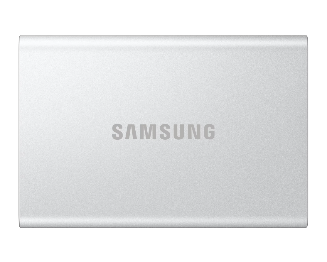 Samsung SSD T7 Resurrected, 4000 GB, USB 3.2 Gen 2 (10 Gbps), Silver