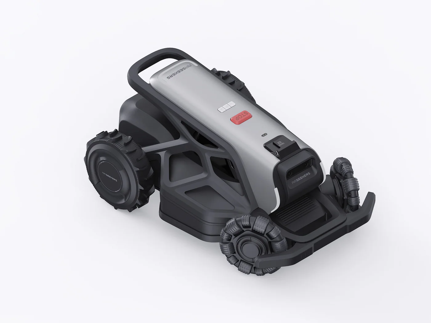 AIRSEEKERS LIMITED Tron SE 300° AI Vision Mulching Mower, 1500m², Ai Vision + NRTK, 10 Ah