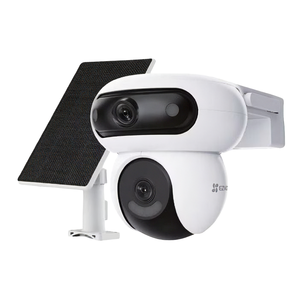 EZVIZ CS-HB90/SP — Battery-Powered Dual Camera Kit with Solar Panel, 4+4 MP, 2.8mm/6mm, IP65