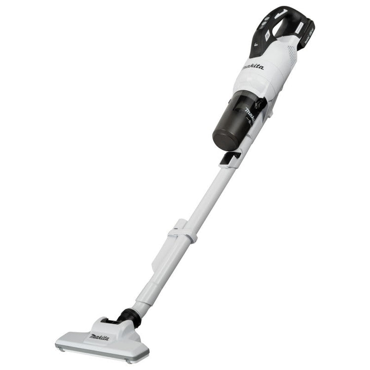 Makita DCL286FZW Cordless Stick Vacuum Cleaner 18V LXT, White — Tool Only (no battery, no charger)